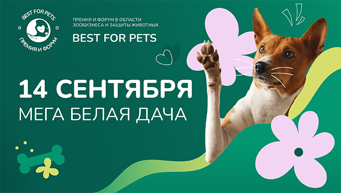 Премия «BEST FOR PETS» объявляет о своем возвращении и открытом приеме заявок!