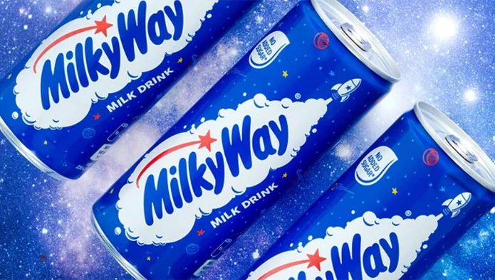 Мороженое Angelato, бренд «Краіна малака» и коктейль Milky Way в алюминиевой банке